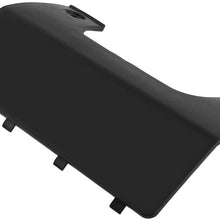 Qiilu Car Rear Bumper Tow Towing Eye Hook Cover for Land Rover LR3 05-09 LR4 10-12 DPO 500011PCL