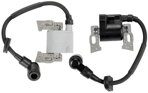 Toolyuan GX670 Ignition Coil-Left and Right Ignition Coil Set for Honda GX620 20HP GX670 24HP GX610 18HP V Twin Engines Replace 30500-ZJ1-023 30500-ZJ1-845 30500-ZJ1-013