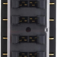 12v 6 Way Fuse Box Block Fuse Holder Box Car Vehicle Circuit Automotive Blade Car Fuse Accessory Tool