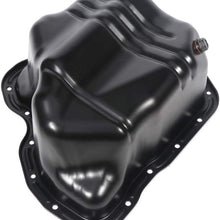 ZENITHIKE Engine Oil Pan fit for 2006-2010 for C-hevrolet EXPRESS SILVERADO for G-MC 2500 3500 SAVANA for H-ummer H1 Oil Sump Replaces 264-473