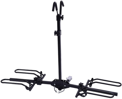 Goplus 2-Bike Hitch Mount Rack Hitch Mounted Bike Carrier Fits 1-1/4