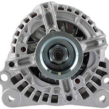 New DB Electrical Alternator ABO0435-140 Compatible with/Replacement for John Deere 244J, 304J, 313, 315, 316GR, 318E, 318G, 320E, 326E, 328 400-24230 Voltage 12, Rotation CW, Amperage 140