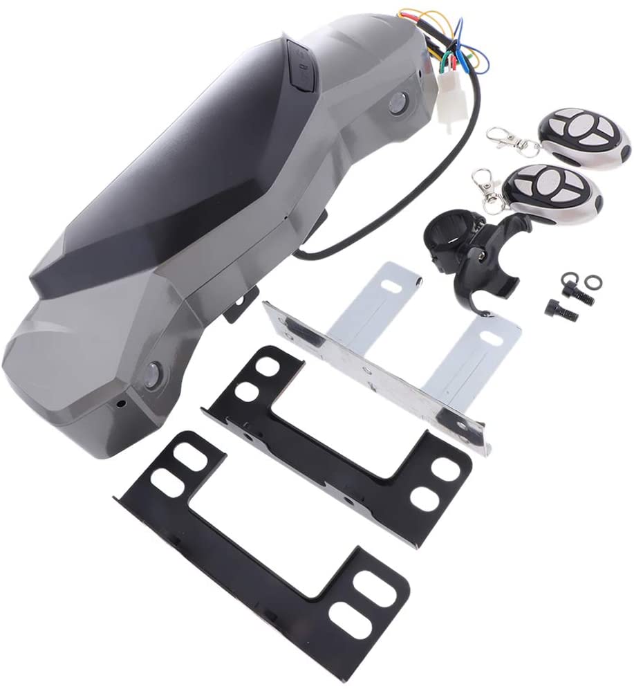 D DOLITY 1 Piece Motorcycle MP3 Headlight Speaker,Anti-Theft and Weatherproof,DC 12V