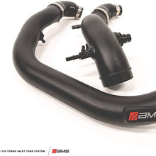 AMS Turbo Inlet Tubes Black Compatible with 2017-2018 Ford Raptor F150 F-150 3.5L Ecoboost