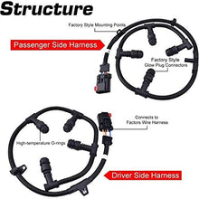 Michigan Motorsports Glow Plug Harness Fitment for Ford 6.0L Powerstroke Diesel Truck 6.0 F250 F350 2004 2005 2006 2007 2008 2009 2010