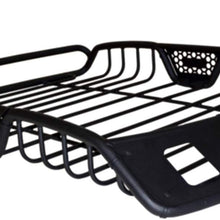 Go Rhino 59027T SR20 Series Textured Black 60" x 40" Light Ready Roof Rack with Black Fairing (Large)