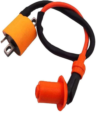 Amhousejoy Ignition Coil & Spark Plug Wire for 1984 Fit for Honda ATC 200es Big Red 200 ES