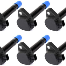 FEIPARTS Set of 6 Ignition Coils Fit for Acura MDX/RDX/RL/TL/TSX/ZDX Honda Accord/Accord Crosstour/Crosstour/Odyssey/Pilot/Ridgeline 2008-2015 Compatible with Part-numbers: 1788379