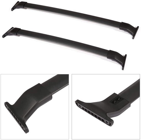 Aintier 2Pcs Aluminum Cross Bar Roof Rack Compatible with 2011-2017 for Honda Odyssey Roof Top Rail Rack Crossbar Luggage Cargo Carrier Roof Rack Set