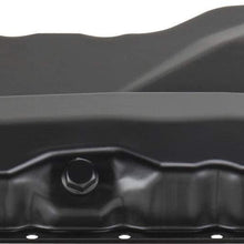 Engine Oil Pan W/Drain Plug Fits L5 2.5L 06-14 Beetle / 10-14 Golf / 12-14 Passat / 07-09 Rabbit (05 06 07 08 09 10 11 12 13 14 2005 2006 2007 2008 2009 2010 2011 2012 2013 2014)