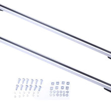 Fastspace 48" Adjustable Roof Rack Crossbars Fit for Chevrolet Cruze 2010-2017,for Chevrolet Impala 2006-2011 2014-2017 Top Roof Baggage Rack - Max Load 150LBS 2 Pcs Aluminum Luggage Rooftop Carrier