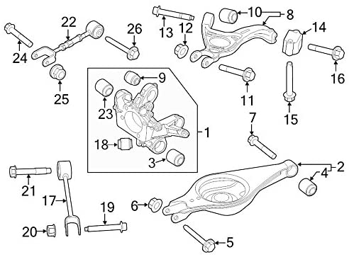 Ford CB5Z-5A638-A, Suspension Control Arm Bushing