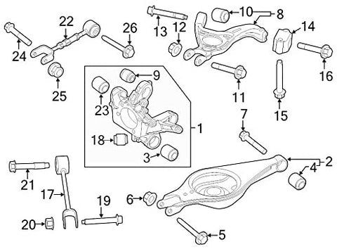 Ford CB5Z-5A638-A, Suspension Control Arm Bushing