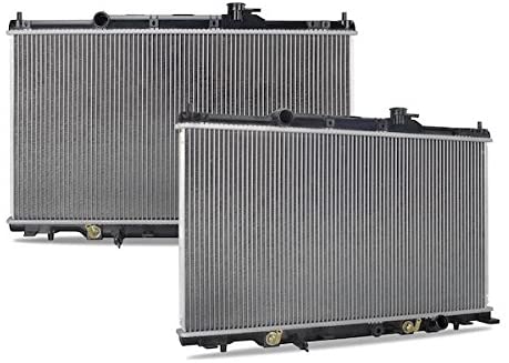 Mishimoto R2443-AT Plastic End-Tank Radiator Compatible With Honda CR 2002-2006
