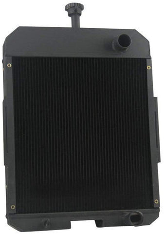 OzCoolingParts 396352R91 International Tractor Radiator, 5 Row Core Aluminum Radiator for Case IH 666 686 706 756 2706 2756 65427C1
