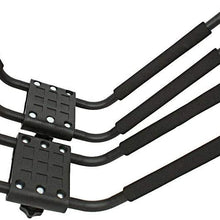 Kayak J-Bar Rack Carrier Canoe Boat Surf Ski Snowboard Roof Top Mounted on Car SUV Crossbar Kayak & Canoe car Racks