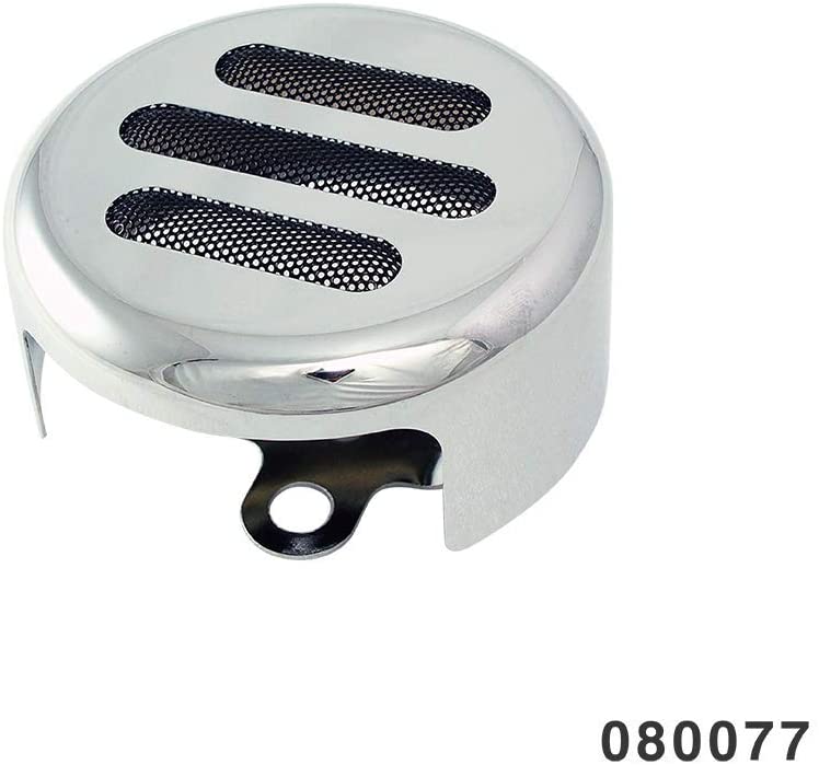 FANGSTER HORN COVER SLOT CHROME FOR HARLEY DAVIDSON 91-20 BIG TWIN AND SPORTSTER