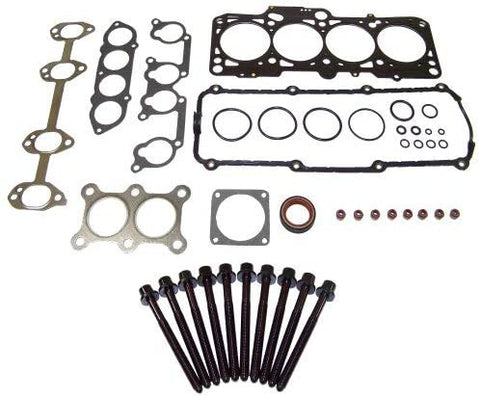 DNJ Head Gasket Set with Head Bolt Kit For 1998-2001 for Volkswagen Beetle 2.0L 1984cc 121cid L4 SOHC