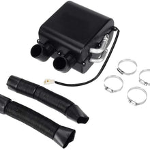 LXZDZ 850W Car Auto Heater 12V 24V Air Purifier Cooler Dryer Demister Defroster Portable 2 in 1 Windshield Hot Warm Fan Truck Van (Size : 12v)