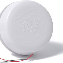 AtFipan 12V White Volt RV Roof Air Vent Fan Camper Travel Trailer