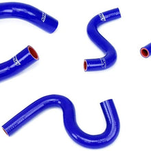 HPS 57-1337-BLK Black Silicone Radiator Coolant/Heater Hose Kit