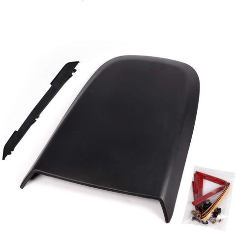 Zhicheng New Car Front Hood Scoop Bonnet Vent Cover Fits for Ford Mustang GT V8 2-Door 2005-2009 Black 2006 07 08