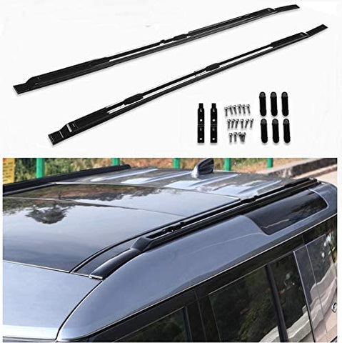 SAREMAS Black Side Rail for Land Rover Defender L663 2020 2021 roof Rail roof Luggage Rack cagor Carrier bar