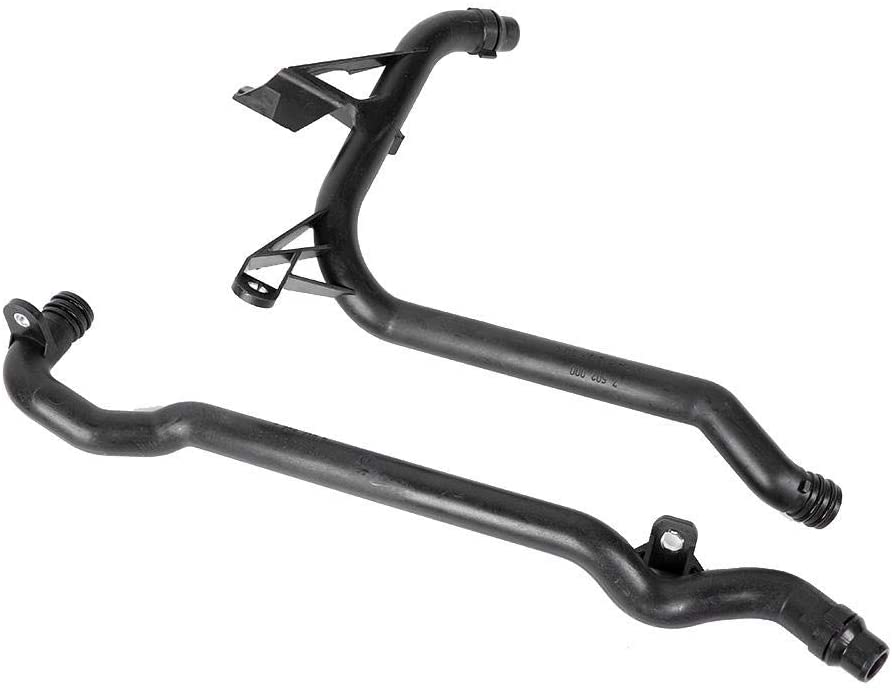 Engine Heater Inlet Pipe,Engine Heater Inlet Coolant Pipe with O-Rings 11531705210 Fit for E46 E39 X3 E83 X5 E5