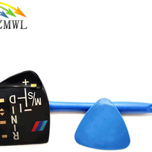 SZMWL Car Gear Sticker Shift Knob Panel Cover for BMW LHD Models ///M E82 E90 E60 F10 F30 F34 Long Type