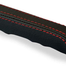 Autoguru Real Leather Handle E Brake Boot Cover Made for 1984-1991 BMW E30 Red Stitch