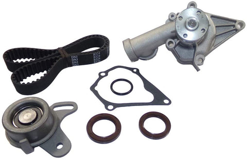 DNJ TBK134WP Timing Belt Kit with Water Pump for 2000-2002 / Hyundai/Accent / 1.5L / SOHC / L4 / 12V / 1495cc / G4EK