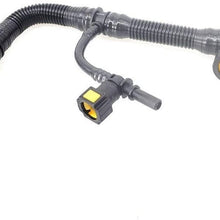 Weiyang Engine Vest Hose Cylinder Head Cover Oil Breather Pipes 1192WZ Fit for Peugeot 1007 206 SW 207 307 SW Citroen C2 C3 C4 ET3J4 (Color : Black)