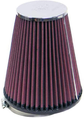 K&N Universal Clamp-On Air Filter: High Performance, Premium, Replacement Engine Filter: Flange Diameter: 3.75 In, Filter Height: 6.75 In, Flange Length: 0.75 In, Shape: Round Tapered, RC-8480
