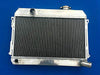 Aluminum Radiator+Fan For Datsun 510 521 620 Pickup 1.6 L4 1968-1973 69 70 71 72