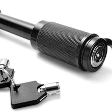 MICTUNING Heavy Duty 5/8 inches Trailer Hitch Lock - Upgraded Plum Blossom Lock Core Hitch Pin with 2 Keys and Rubber Cap for Class III, IV Hitch Receiver