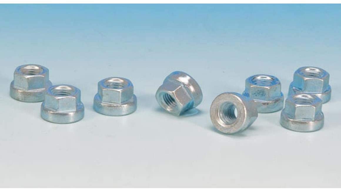 James Gasket Exhaust Mounting Gasket Nuts - Heavy-Duty Flange - 5/16-24 JGI-65324-83-N2