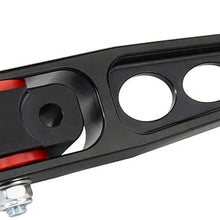 PQY Spherical Pendulum Mount Motorsport Billet Dogbone Mount Compatible with 15+ AUDI 8V/8S Gen3 A3 TT VW Mk7 Golf/R GTi Alltrak