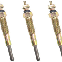 3 pcs Glow Plug SBA185366060 1273118c1 for Case IH Ford New Holland Schumacher Shibaura