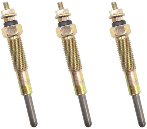 3 pcs Glow Plug SBA185366060 1273118c1 for Case IH Ford New Holland Schumacher Shibaura