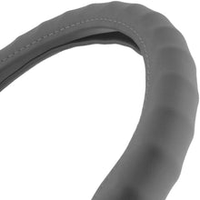 BDK SW-899-MB (14.5-15.5) Ergonomic ComfortGrip Originals Leather Car Steering Wheel Cover for Car Auto (Sedan Truck SUV Minivan)(Medium/Tan Beige) -Universal Fit, Easy Installation, Max Protection