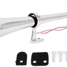 ZENITHIKE Air Horn Kit Trumpet Air Horn Powerful Loud 135db Single Trumpet Car Horn for Vehicle Truck Lorry Trains Boat Car