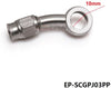 Epman EP-SCGPJ03PP(2PC) 2Pcs/Lot Hydraulic Brake Hose Fitting Brake Line Fitting for ID 3.2MM OD 7.5mm hose For Car Motorcycle