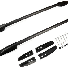 Fastspace Roof Rack Side Rails Fit for Toyota Highlander 2008-2013 Top Roof Baggage Rack - Max Load 150LBS 2 Pcs Aluminum Luggage Top Rail Cargo Rooftop Carrier