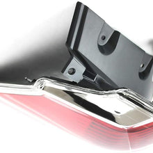 JP Auto Outer Tail Light Compatible With Nissan Rogue 2014 2015 2016 Driver Left Side Taillamp