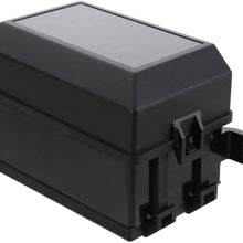 12-Slot Relay Box 6 Relays 6 Fuses Holder Block + Metallic Pins For Automotive Accessories