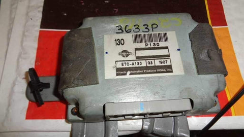 REUSED PARTS Chassis ECM Transmission Under Right Hand Dash Fits 02-03 Altima ETCA130G3