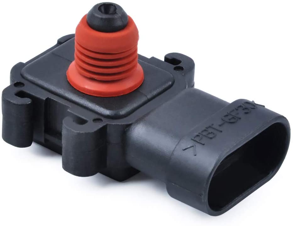 OTUAYAUTO 12614973 Map Manifold Absolute Pressure Sensor - for Chevy Cadillac GMC Buick LeSabre Pontiac Bonneville Hummer Oldsmobile- fits 1995-2009 Vehicles - OEM Style Factory Aftermarket