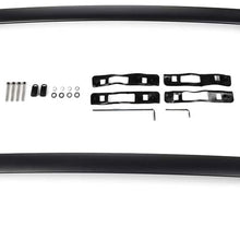 ANPART Roof Rack Crossbars fit for 2019-2020 for Toyota RAV4 Black Aluminum Rooftop Cargo Carrier