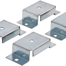 Hydraker 4Pcs Trailer Stake Pocket 2" X 4" Fit for Flat Beds and Trucks