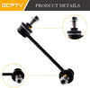 OCPTY - New 2-Piece fit for 2001-2013 for Acura MDX 2010-2013 for Acura ZDX 2003-2015 for Honda Pilot - 1 Rear Sway Bar End Link - Driver Side 1 Rear Sway Bar End Link - Passenger Side